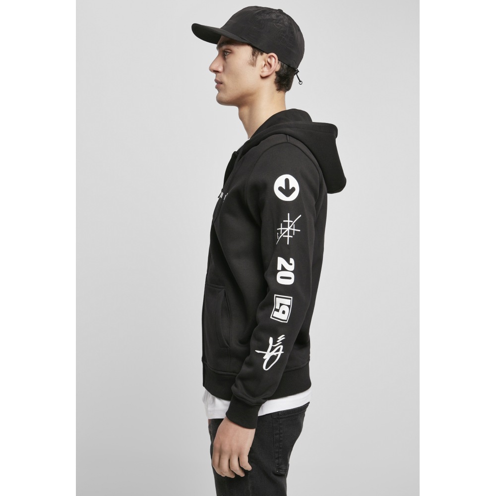 Merchcode Linkin Park - Linkin Park Anniversary Logo Zip hoodie - Black